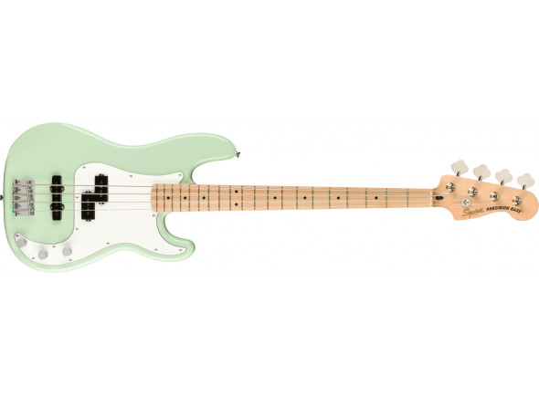 Fender  FSR Affinity Series Precision Bass PJ Maple Fingerboard White Pickguard Surf Green
